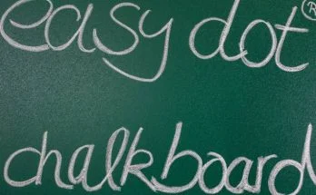 easy dot chalkboard green 4