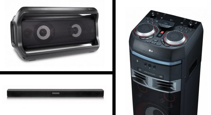 sistemas de audio LG