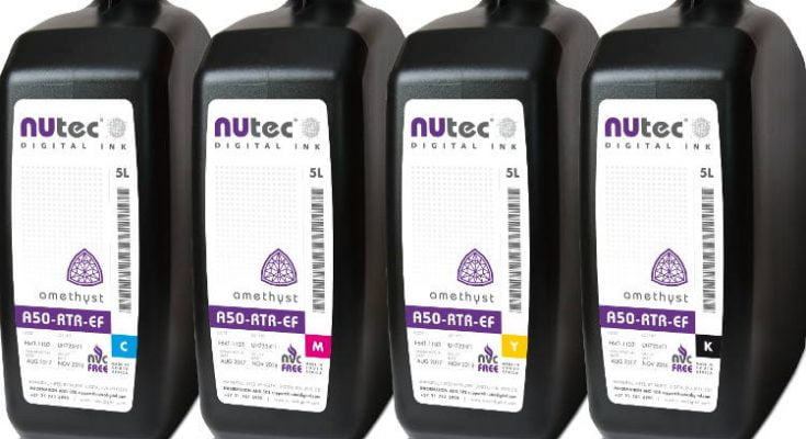 Nuevas tintas NUtec para EFI
