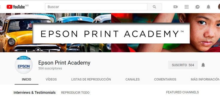Epson Print Academy