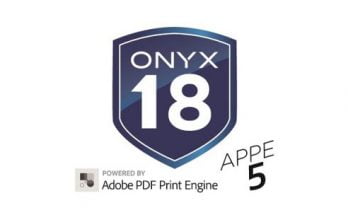 software ONYX 18.5, la versión más reciente del software RIP de formato ancho de la compañía.