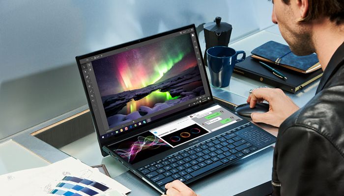 Zenbook Pro Duo UX581 y la ScreenPad Plus