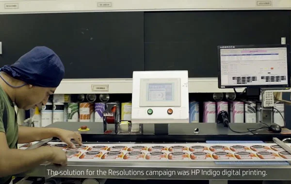 HP Indigo campaña propósitos