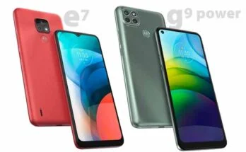 nuevo moto e7 y moto g9 power