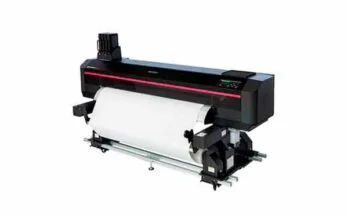 Mutoh take up system XpertJet
