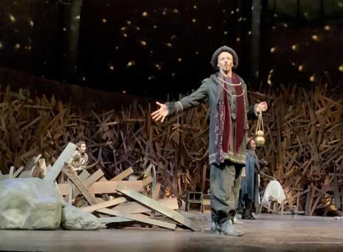 gráficos de piso para la opera