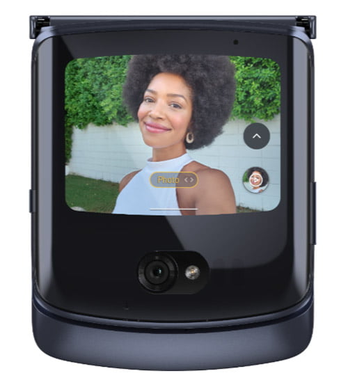 Selfie cámara razr motorola