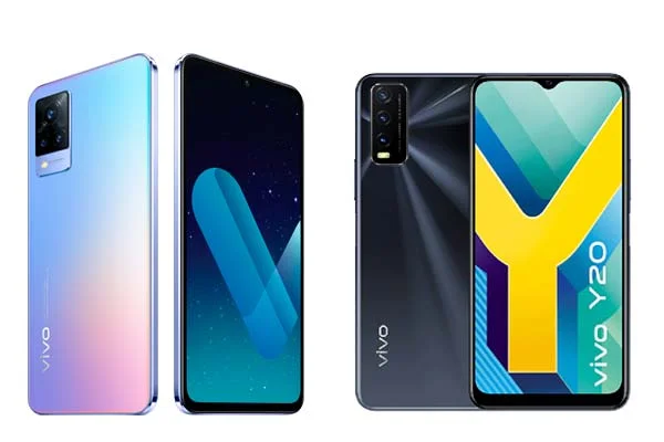 vivo v21, vivo Y20