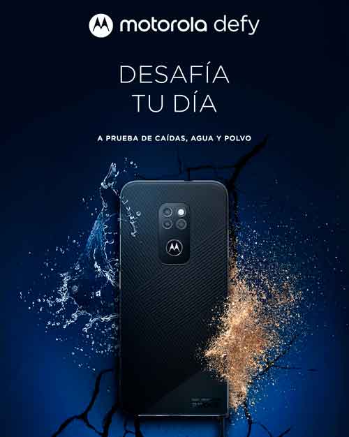 motorola defy resistente