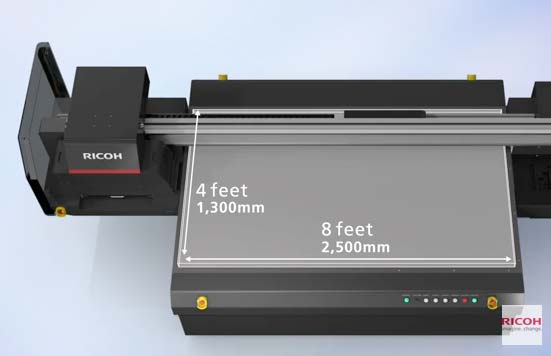 Impresora cama plana gran formato