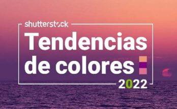 Tendencias de color 2022 Shutterstock