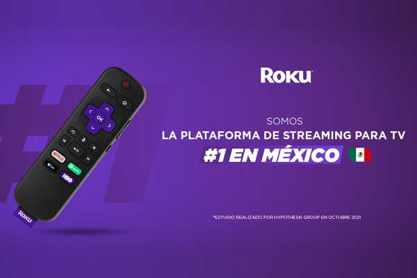 plataforma de streaming para TV Roku