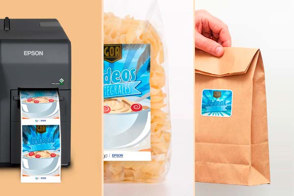 Impresión de etiquetas rápidas y a color