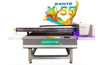 impresora cama plana Xante X-55