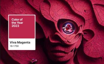 Color Pantone Viva Magenta