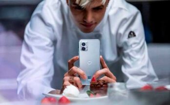 smartphone motorola con fragancia