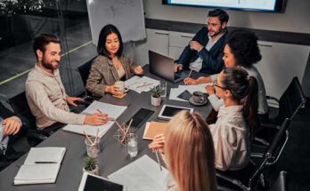 Salas de reunión modernas