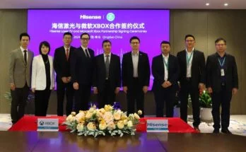 alianza proyectores láser Hisense y Xbox