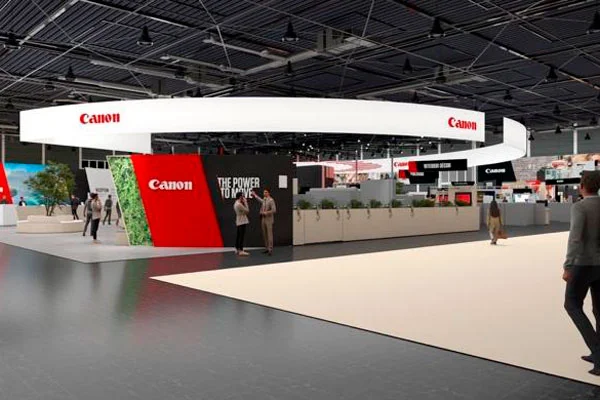 Stand de Canon de drupa 2024