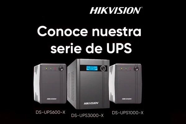 Protege tus aparatos eléctricos con UPS Hikvision