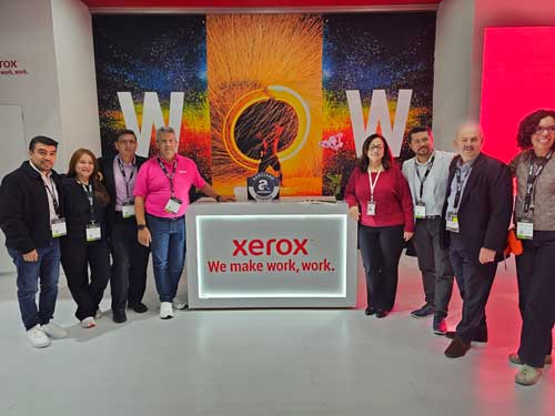Equipo de Xerox en Expográfica