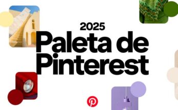 paleta de colores Pinterest 2025