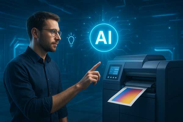 inteligencia artificial en la industria gráfica