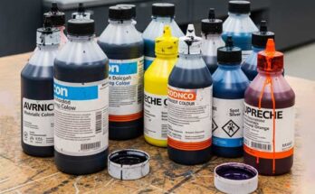 Mercado de las tintas en la industria gráfica