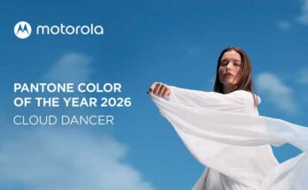 Motorola y Pantone Cloud Dancer