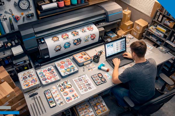 Negocio de Calcomanías o stickers