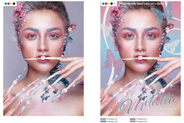 Toner metálico para la Revoria