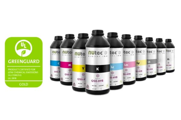 GREENGUARD Gold NUtec UV inks
