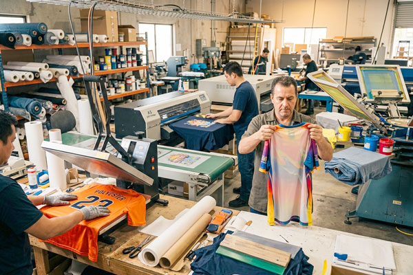 Impresión textil nuevos materiales